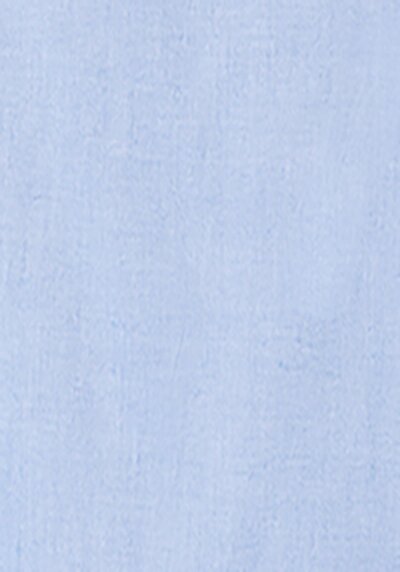 اعرض التفاصيل لـ قميص نحيف رقبة مستقيم رجالي أزرق كم طويل قميص