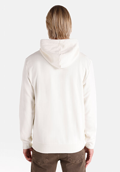 صورة من سويت شيرت رجالي أبيض عادي