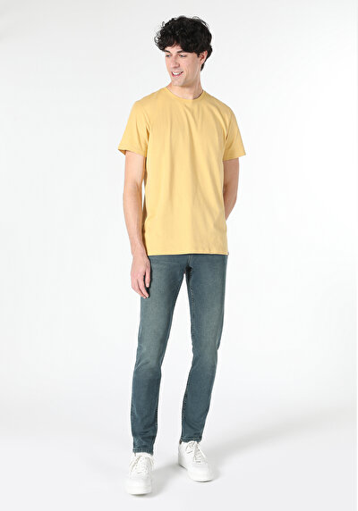 اعرض التفاصيل لـ   رقبة مستديرة مستقيم رجالي ساري كم قصير تي شيرت