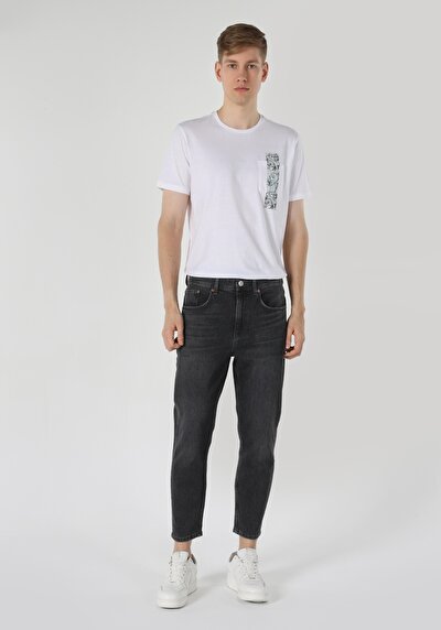 اعرض التفاصيل لـ Carrot Fit Drop Crotch الساق الجزر الجينز النيلي للرجال