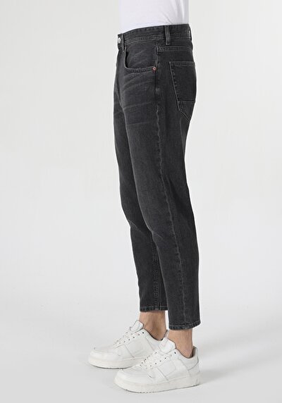 اعرض التفاصيل لـ Carrot Fit Drop Crotch الساق الجزر الجينز النيلي للرجال