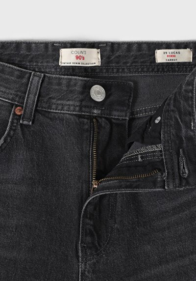 اعرض التفاصيل لـ Carrot Fit Drop Crotch الساق الجزر الجينز النيلي للرجال