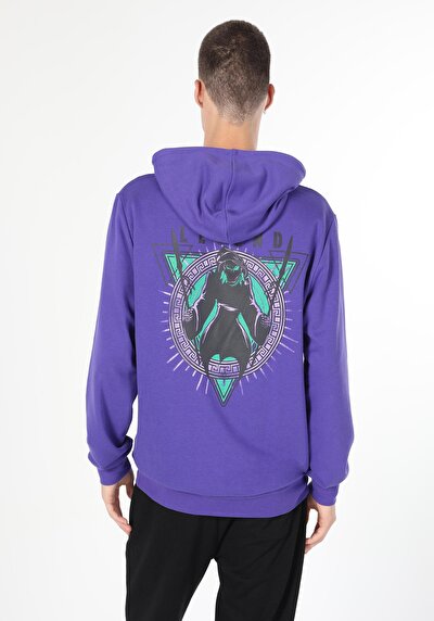 صورة من أرجواني للرجال بلوز