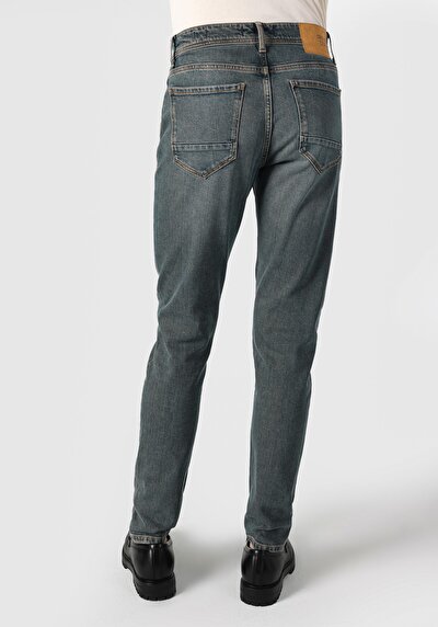 صورة من نحيف خصر منخفض ضيق الساق جينز رجالي