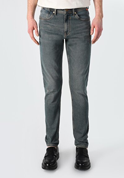 صورة من نحيف خصر منخفض ضيق الساق جينز رجالي