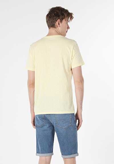 اعرض التفاصيل لـ   رقبة مستديرة مستقيم رجالي ساري كم قصير تي شيرت