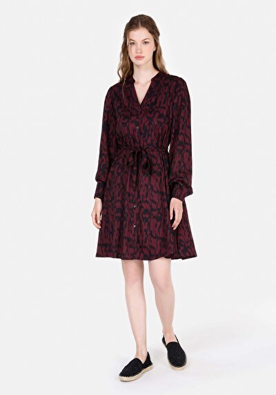 اعرض التفاصيل لـ أرجواني للنساء فستان