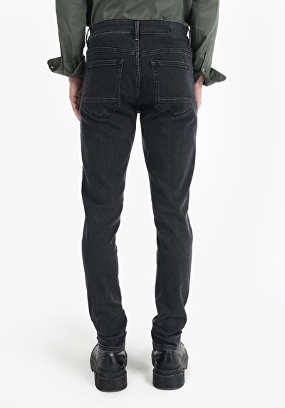 صورة من نحيف خصر منخفض ضيق الساق جينز رجالي