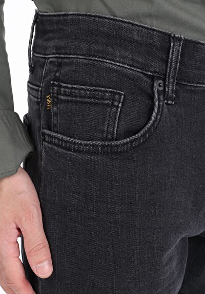 اعرض التفاصيل لـ نحيف  خصر منخفض ضيق الساق جينز رجالي