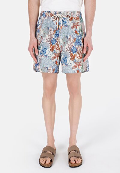 صورة من شورت سباحة رجالي بيج عادي