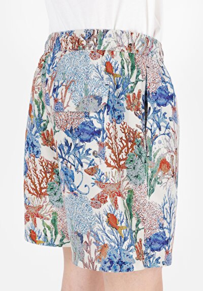 اعرض التفاصيل لـ شورت سباحة رجالي بيج عادي