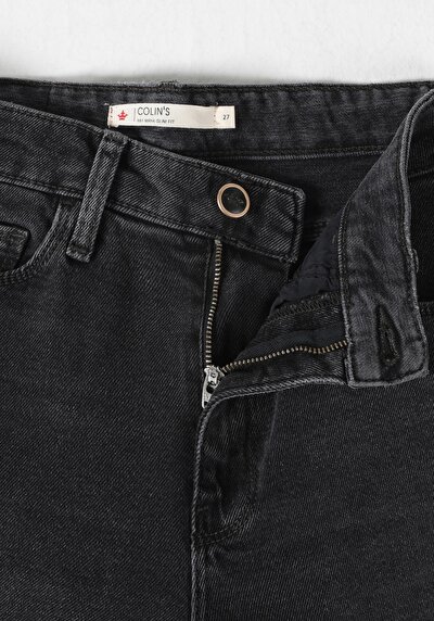 اعرض التفاصيل لـ نحيف   الخصر نحيف الساق الجينز الرمادي النسائي