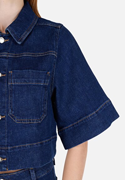 اعرض التفاصيل لـ جاكيت أسود نسائي كبير الحجم