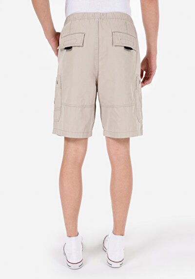 صورة من كومفورت فيت وسط الخصر مستقيم رجالي بيج شورت