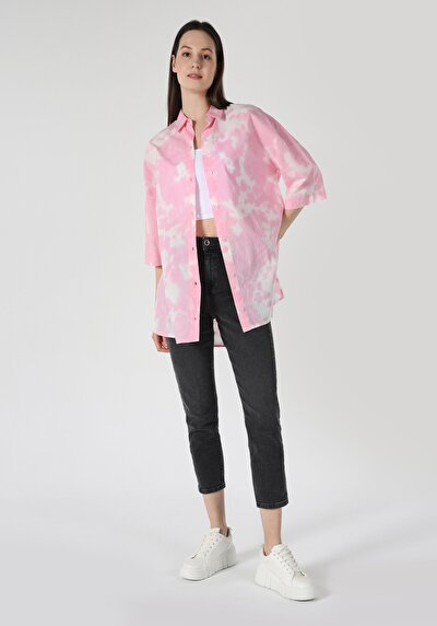 اعرض التفاصيل لـ وردي للنساء قميص  كم قصير