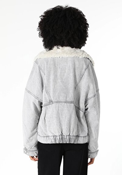 اعرض التفاصيل لـ دينيم للنساء جاكيت سترة