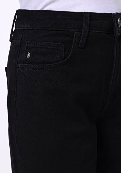 اعرض التفاصيل لـ   خصر عالي ساق واسعة جينز نسائي جينز