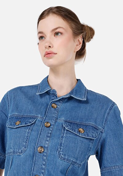 اعرض التفاصيل لـ   جينز نيلي نسائي