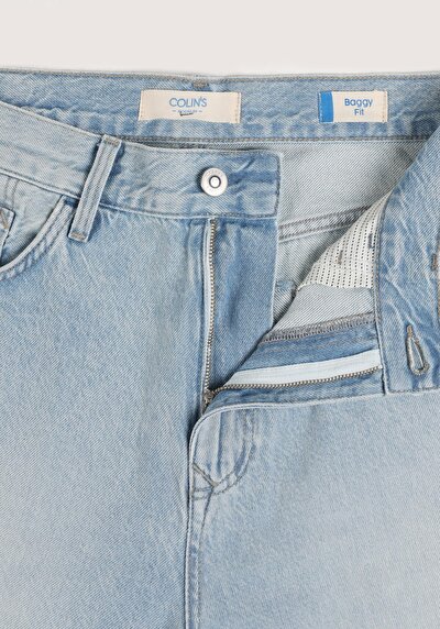 اعرض التفاصيل لـ فضفاض  خصر متوسط للرجال شورت جان أسود