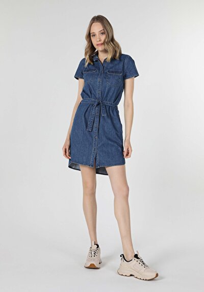 اعرض التفاصيل لـ دينيم للنساء فستان