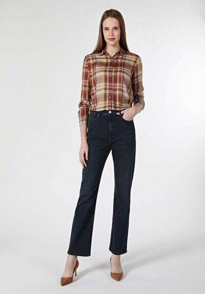 اعرض التفاصيل لـ بني للنساء قميص  كم طويل