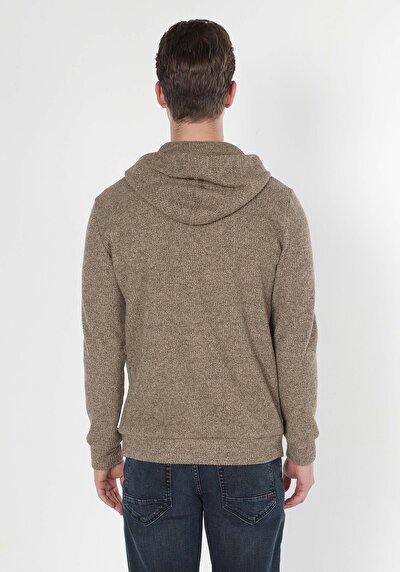 اعرض التفاصيل لـ كاكي للرجال تي شيرت كم طويل