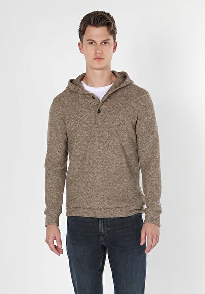 اعرض التفاصيل لـ كاكي للرجال تي شيرت كم طويل