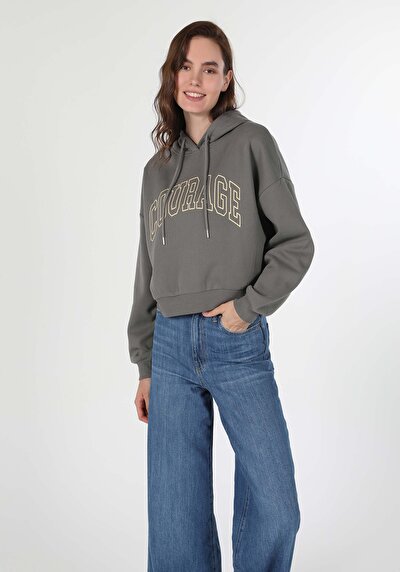 صورة من رمادي للنساء بلوز