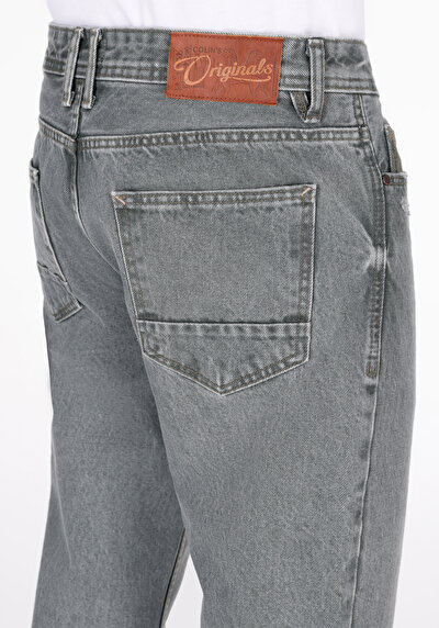 اعرض التفاصيل لـ عادي   الخصر مستقيم الساق الجينز الأسود للرجال