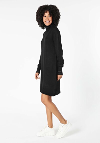 صورة من أسود للنساء فستان