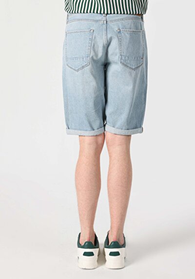 اعرض التفاصيل لـ أزرق للرجال شورت