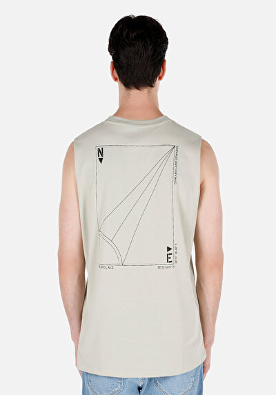 اعرض التفاصيل لـ رومال فيت بلوزة دبابة أخضر للرجال