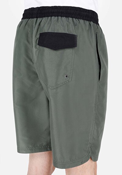 اعرض التفاصيل لـ شورت سباحة أخضر رجالي سليم فيت