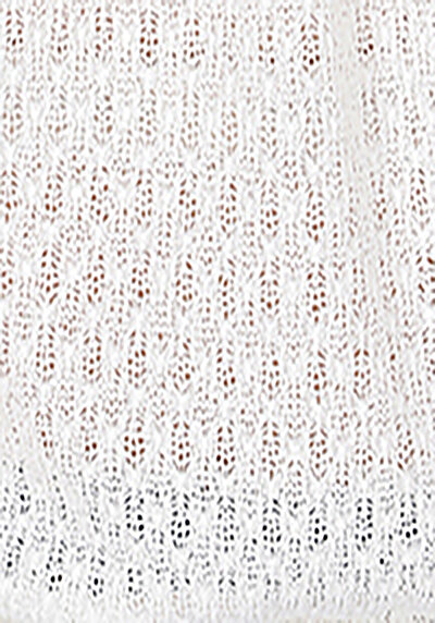 اعرض التفاصيل لـ ياقة قارب عادية مستقيمة نسائي Ecru كم قصير تي شيرت