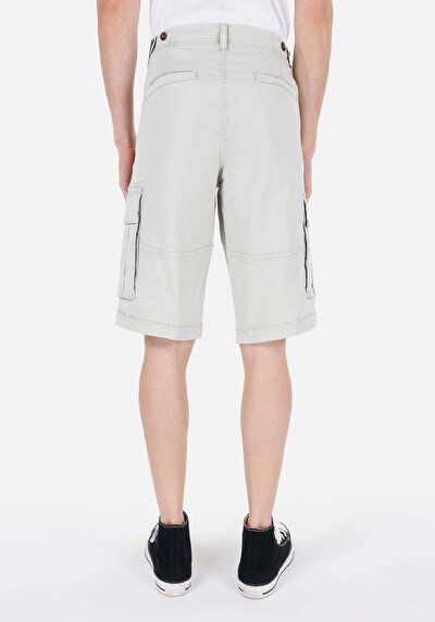 صورة من عادي الخصر مستقيم شورتات حجرية رجالية