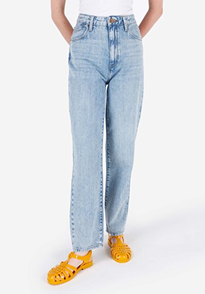 صورة من مستقيم جينز نيلي نسائي