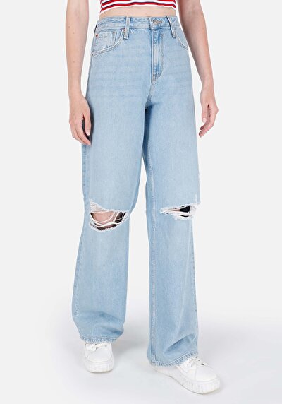 اعرض التفاصيل لـ   جينز نيلي نسائي