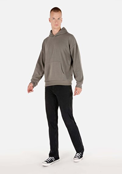 صورة من كومفورت فيت سويت شيرت أخضر للرجال