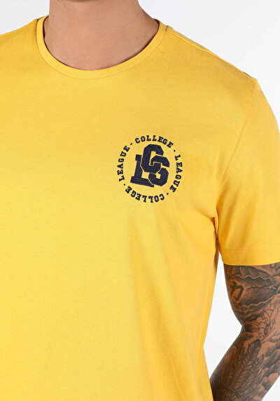 اعرض التفاصيل لـ   رقبة مستديرة مستقيم رجالي ساري كم قصير تي شيرت