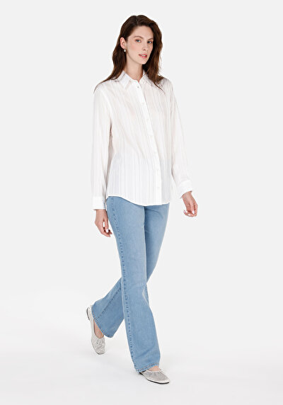 اعرض التفاصيل لـ عادي   الخصر حذاء نسائي جينز نيلي