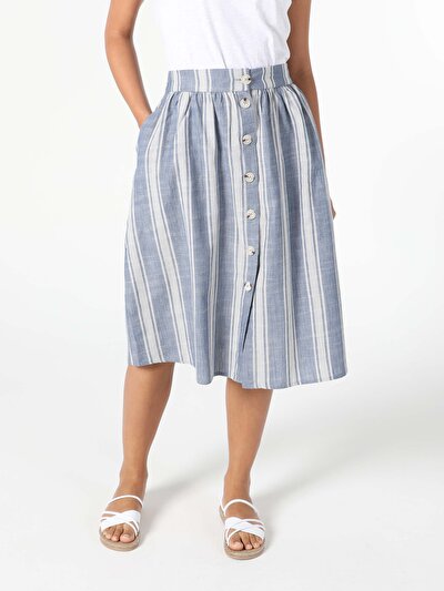 اعرض التفاصيل لـ أزرق للنساء تنورة