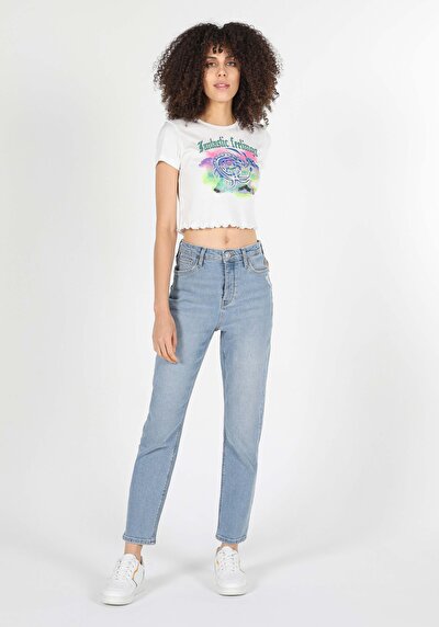 صورة من أزرق بحري للنساء بناطيل