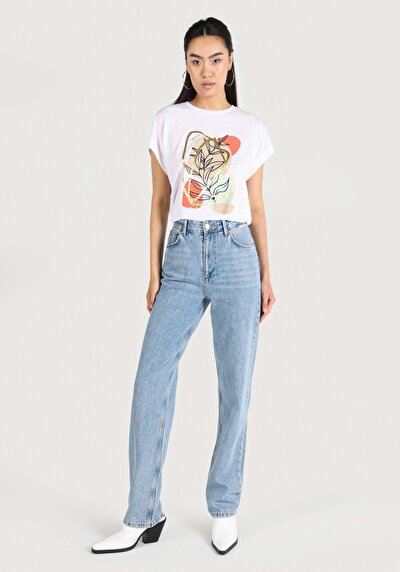 صورة من أزرق للنساء بناطيل