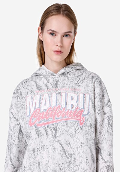 اعرض التفاصيل لـ سويت شيرت نسائي رمادي عادي