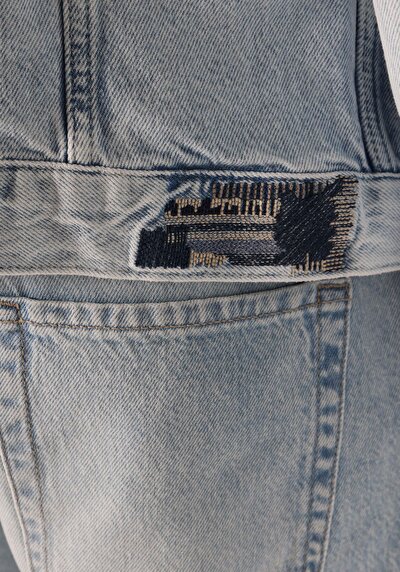 اعرض التفاصيل لـ أزرق فاتح للرجال جاكيت سترة