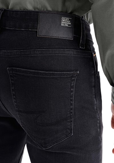 اعرض التفاصيل لـ نحيف  خصر منخفض ضيق الساق جينز رجالي