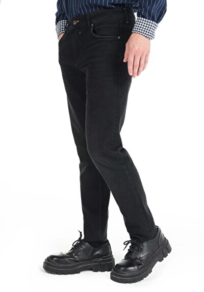 اعرض التفاصيل لـ مستقيم   الخصر مستقيم الساق الجينز للرجال