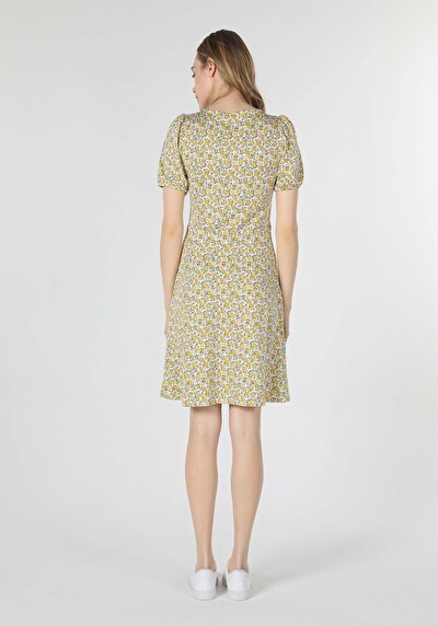 صورة من متعدد الألوان للنساء فستان