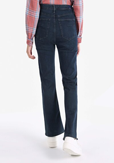 صورة من أزرق داكن للنساء بناطيل