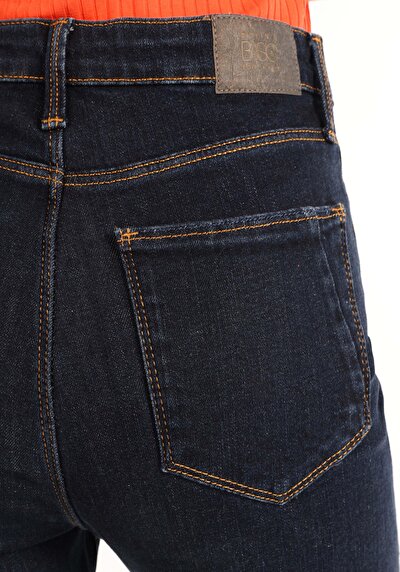 اعرض التفاصيل لـ عادي   الخصر حذاء نسائي جينز نيلي